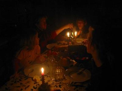 Mi illumino di meno anche a casa mia