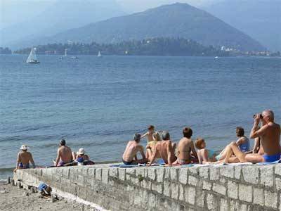 spiaggia verbano