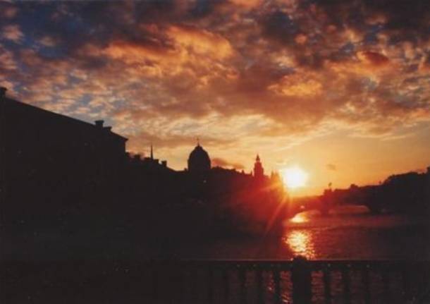 Tramonto sulla Senna