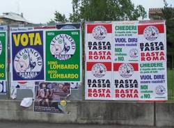 manifesti elettorali lega provinciali 2007 busto arsizio