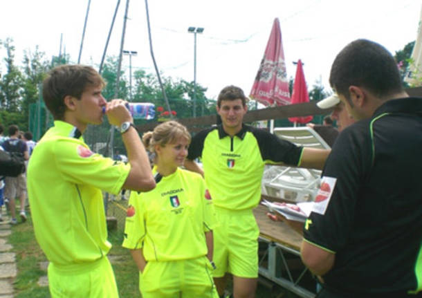 premiazione insubriadi 2007 gazzada arbitri