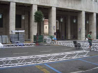 preparativi notte bianca varese