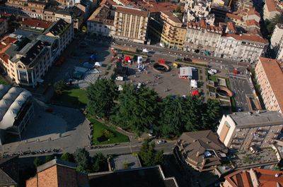 Varese dall'alto Notte bianca