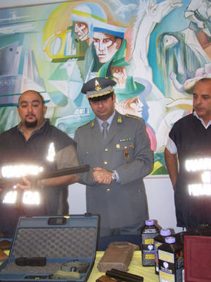 sequestro armi