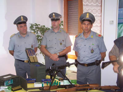 sequestro armi