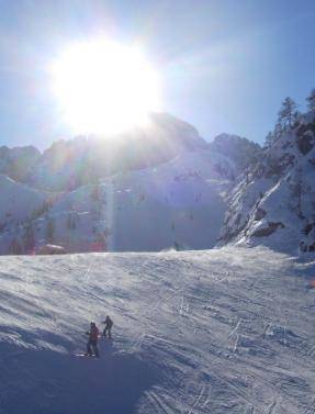 Sulla montagna a Dorga