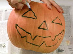 creare zucca halloween