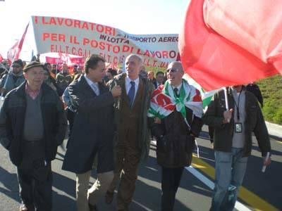 Manifestazione Malpensa 22 ottobre