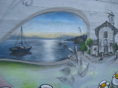 murale ciclismo buguggiate