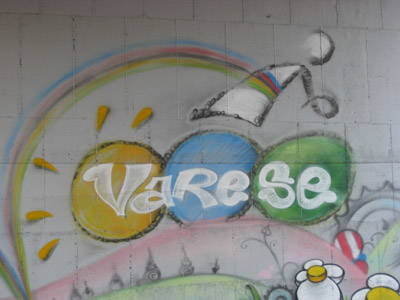 murale ciclismo buguggiate
