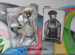 murale ciclismo buguggiate