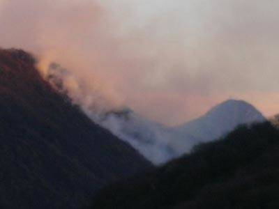 incendio alpe tedesco
