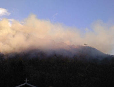 incendio alpe tedesco
