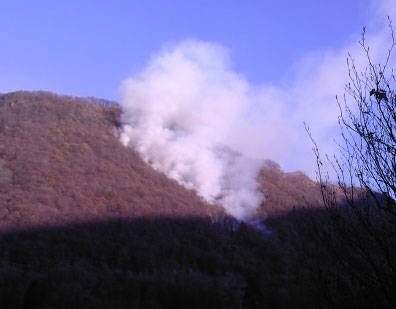 incendio alpe tedesco