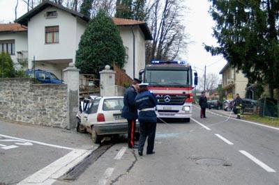 Incidente via Corgeno