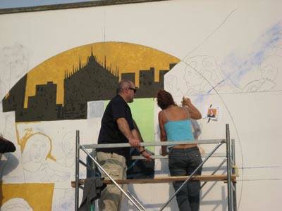 murales fausto e iaio