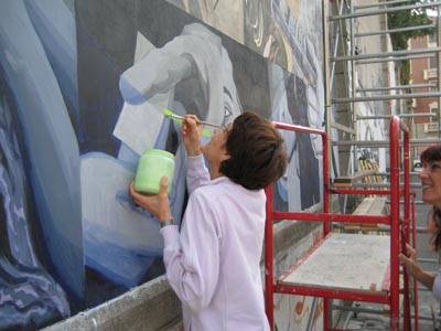 murales fausto e iaio