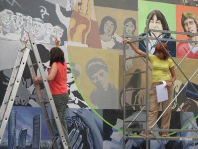 murales fausto e iaio