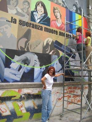 murales fausto e iaio