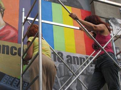 murales fausto e iaio