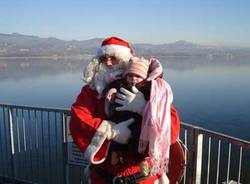 Babbo Natale lago Varese Bodio Lomnago