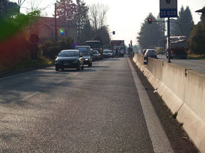 incidente comabbio superstrada