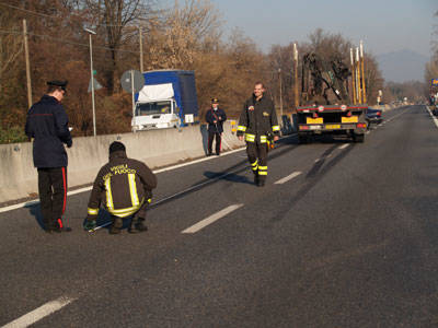 incidente comabbio superstrada