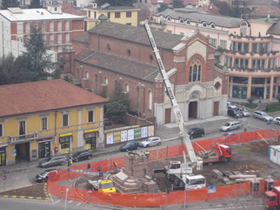 monumento gallarate piazza risorgimento