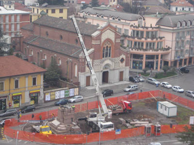 monumento gallarate piazza risorgimento