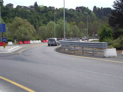 motociclisti ponte vedano