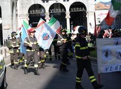 sciopero precari, vigili del fuoco, varese