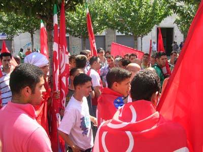 presidio cgil saronno migranti