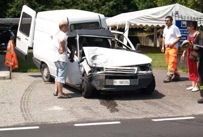 incidente mornago