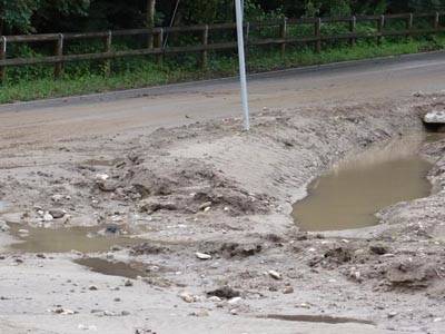 nubifragio buguggiate ferragosto strada provinciale 1