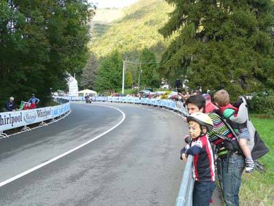 Il pubblico sul Brinzio Mondiali ciclismo