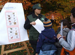 caccia tesoro scuola parini varese vila augusta guardie forestali