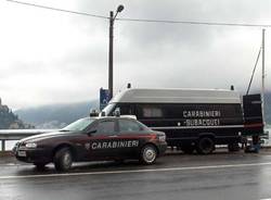 ritrovamento pistola porto ceresio carabinieri