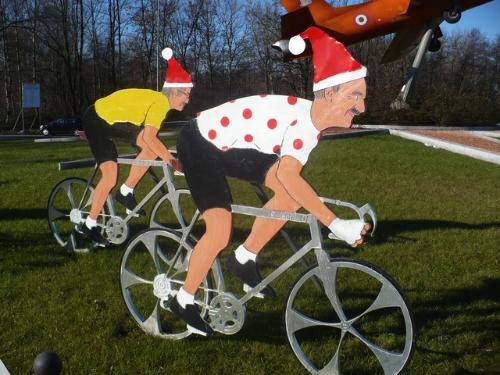 ciclisti padani babbo natale