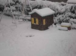 BEFANA NEVE AD OGGIONA SERENA E LAURA