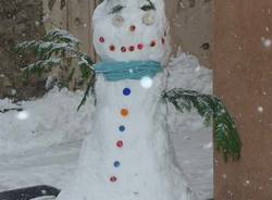 BEFANA NEVE AD OGGIONA SERENA E LAURA