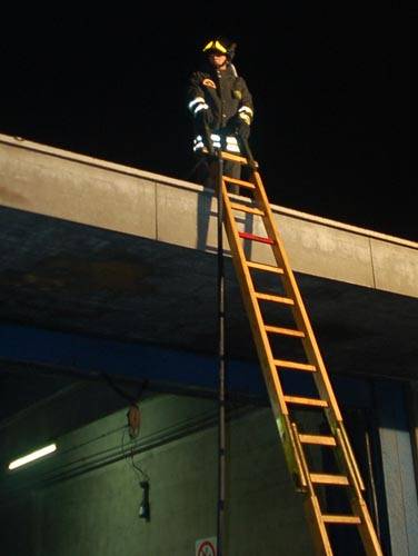 incendio automezzi amsc gallarate gennaio 2009