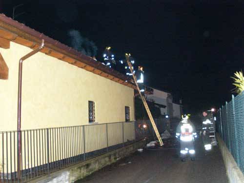 incendio malgesso 24 gennaio 2009