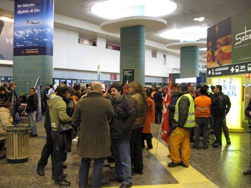 malpensa proteste nuova alitalia