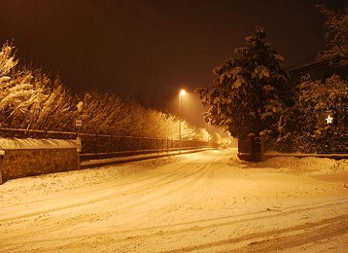 nevicata 2009 cimbro di vergiate