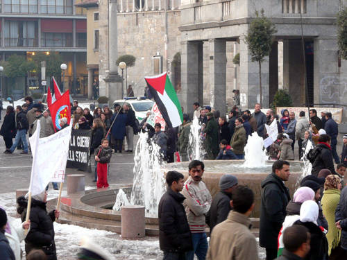 presidio per Gaza Gallarate