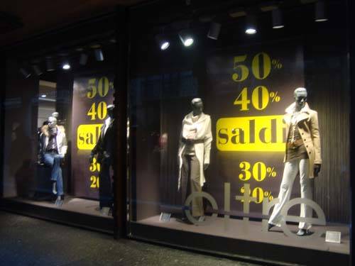saldi gennaio 2009