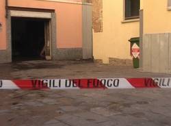 incendio vicolo canonichetta