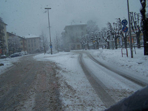 nevicata febbraio 2009 ponte di vedano