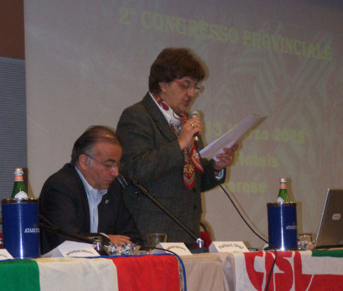 cisl congresso 2009