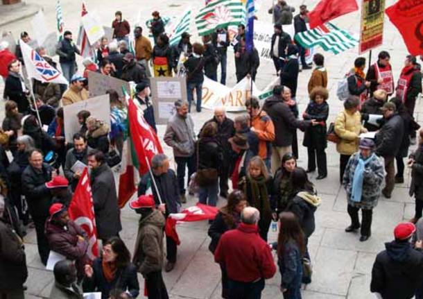 corteo sindacati acli contro pacchetto sicurezza varese 7